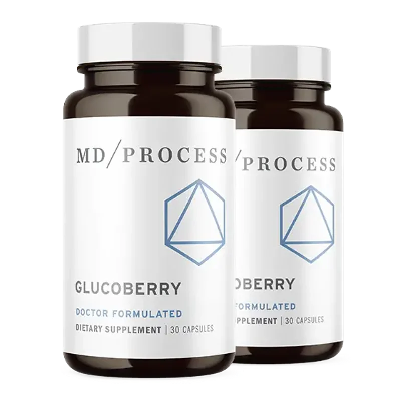 GlucoBerry Blood Sugar Support — 2 Bottle / 60 Day Pack